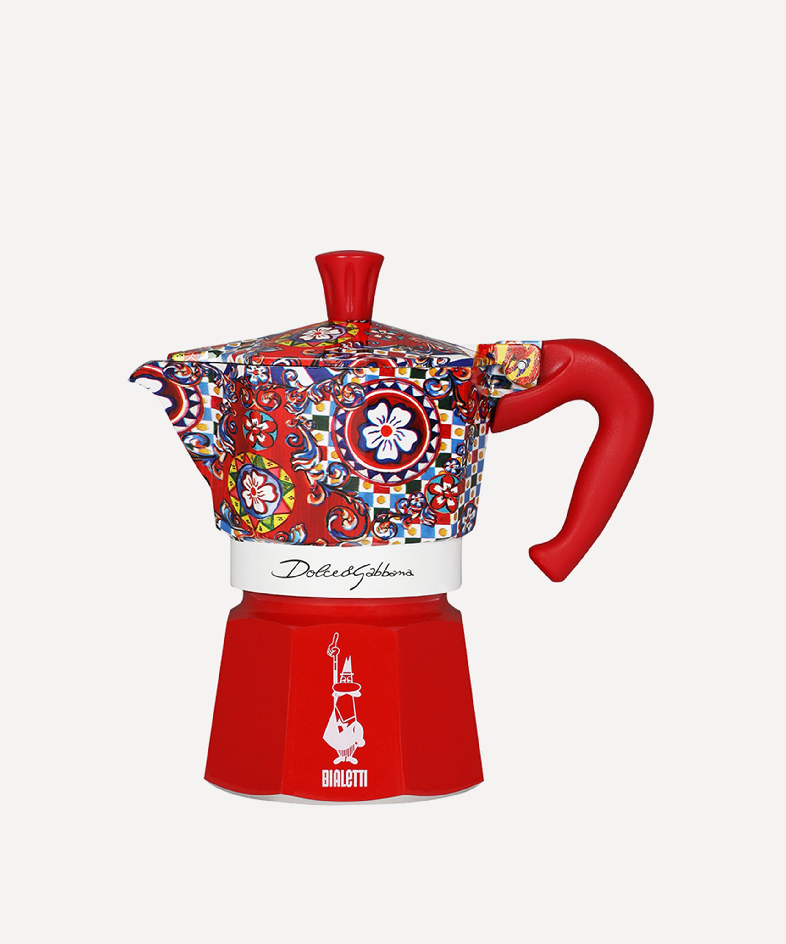 x Dolce and Gabbana Sicilian Cart 3 Cup Moka Express