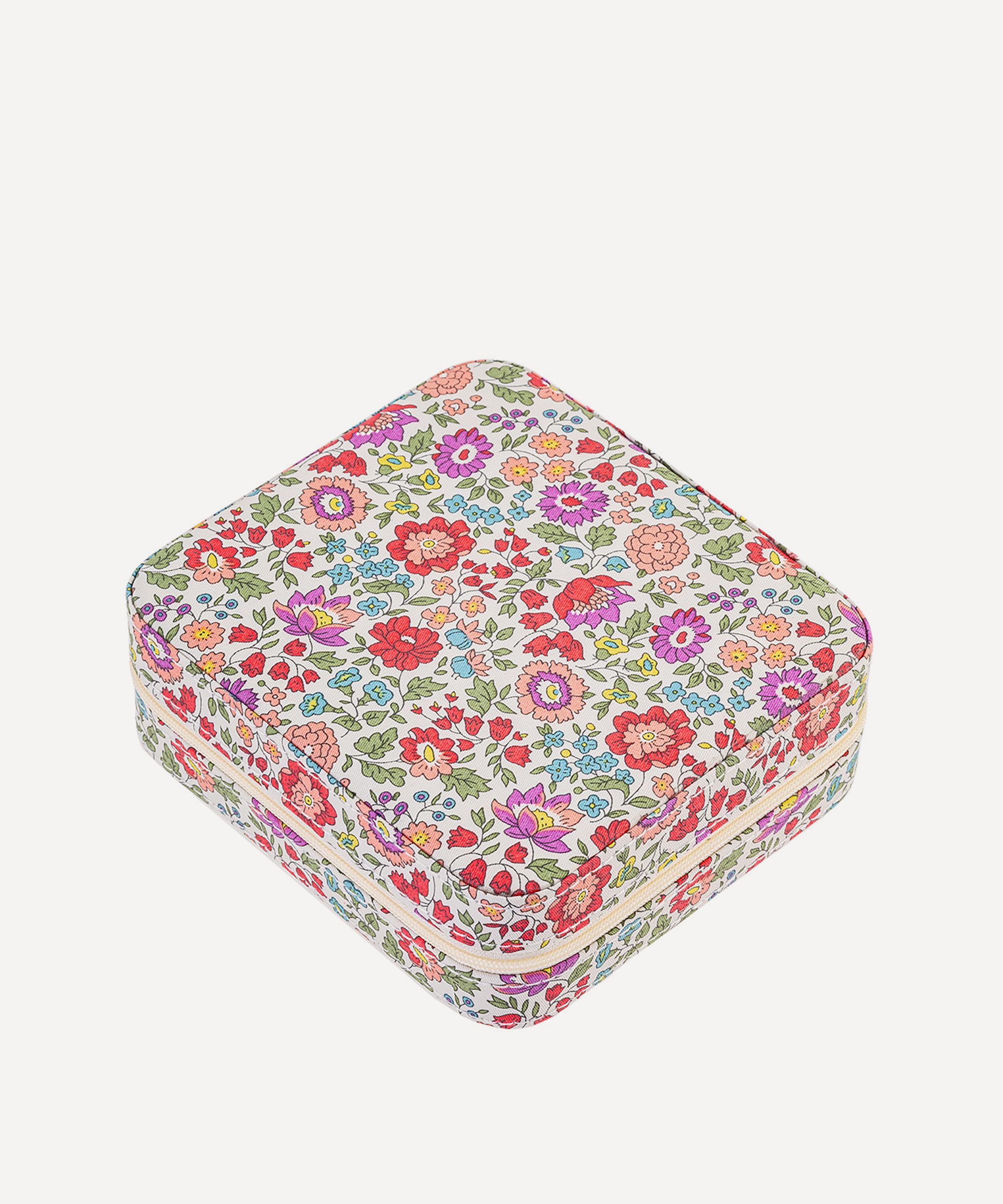 DâAnjo Tana Lawn? Cotton Zipped Jewellery Box