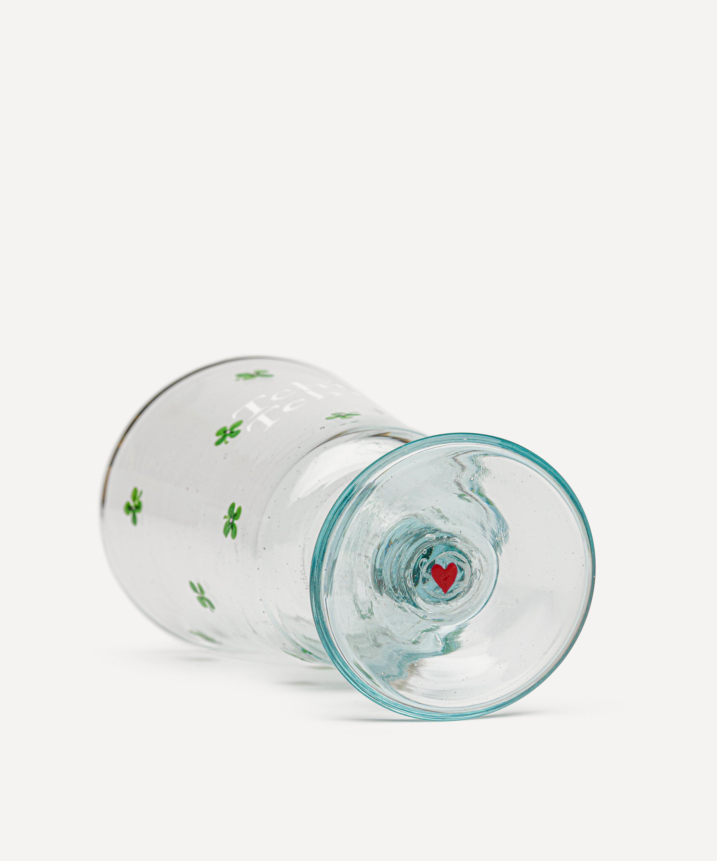 All in Clovers Tchin-Tchin Wine Glass