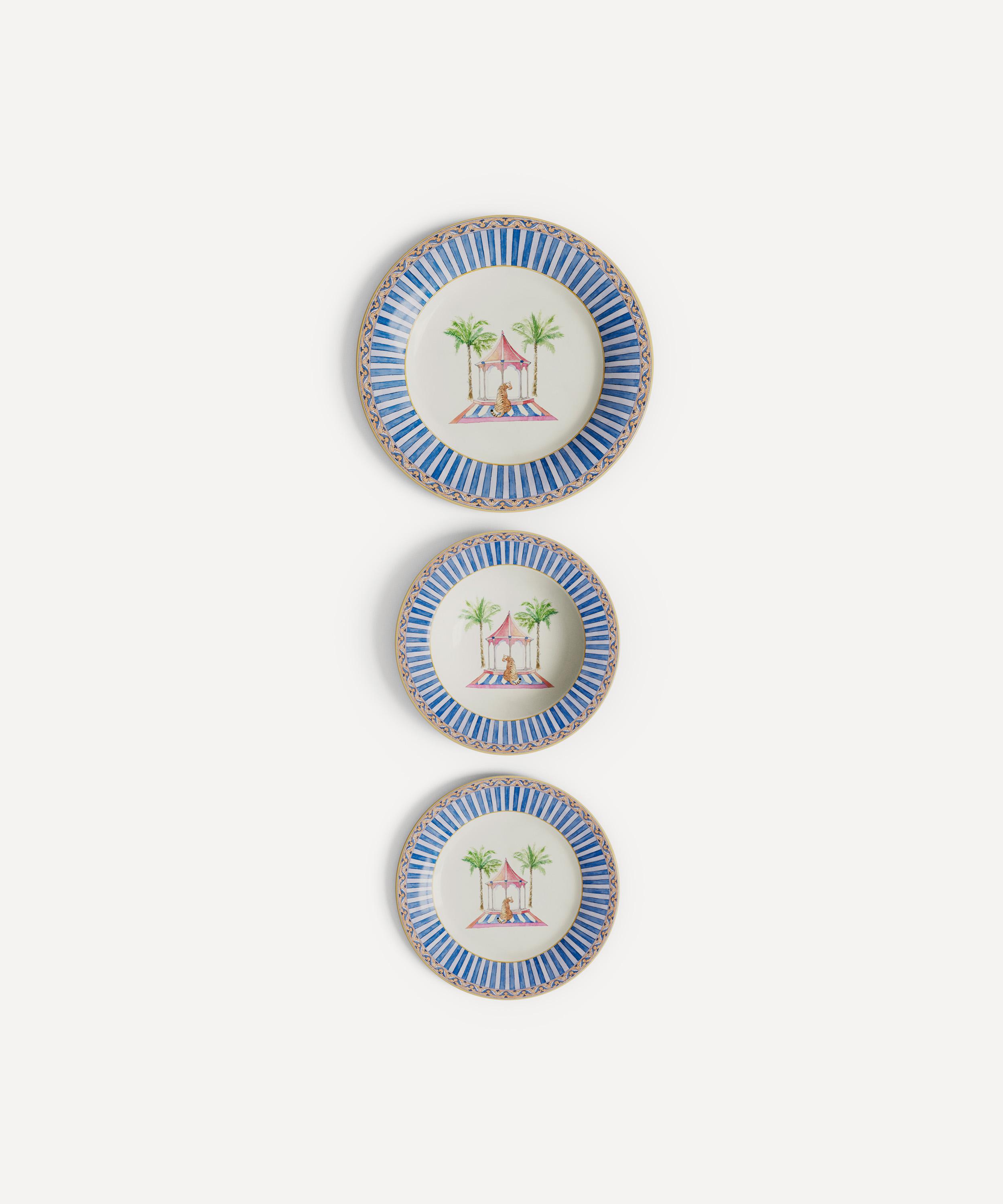 Sariska Porcelain Plate Set of 3