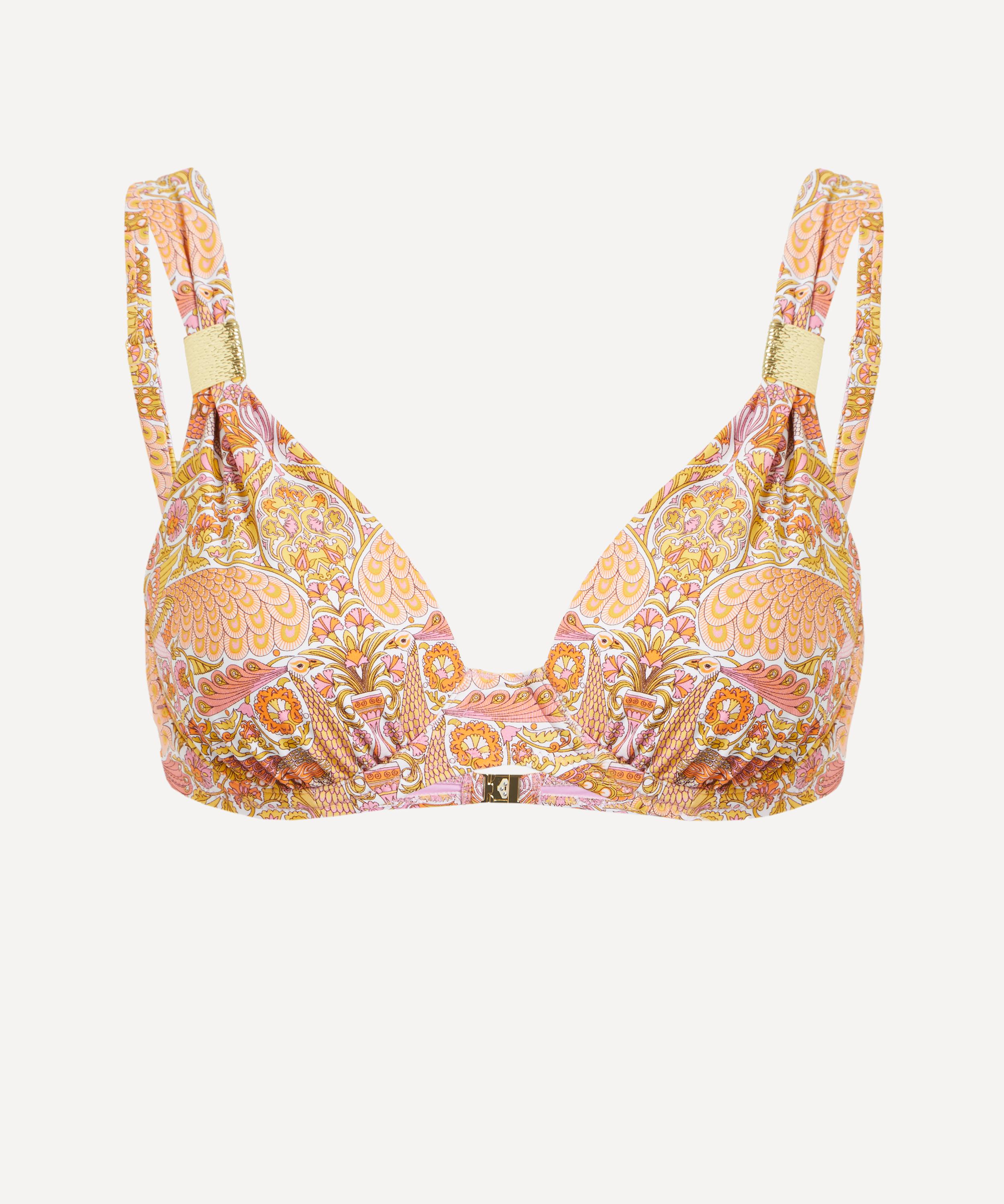 Slider Plunge Top in Liberty Fabricsâ Oscarâs Palace
