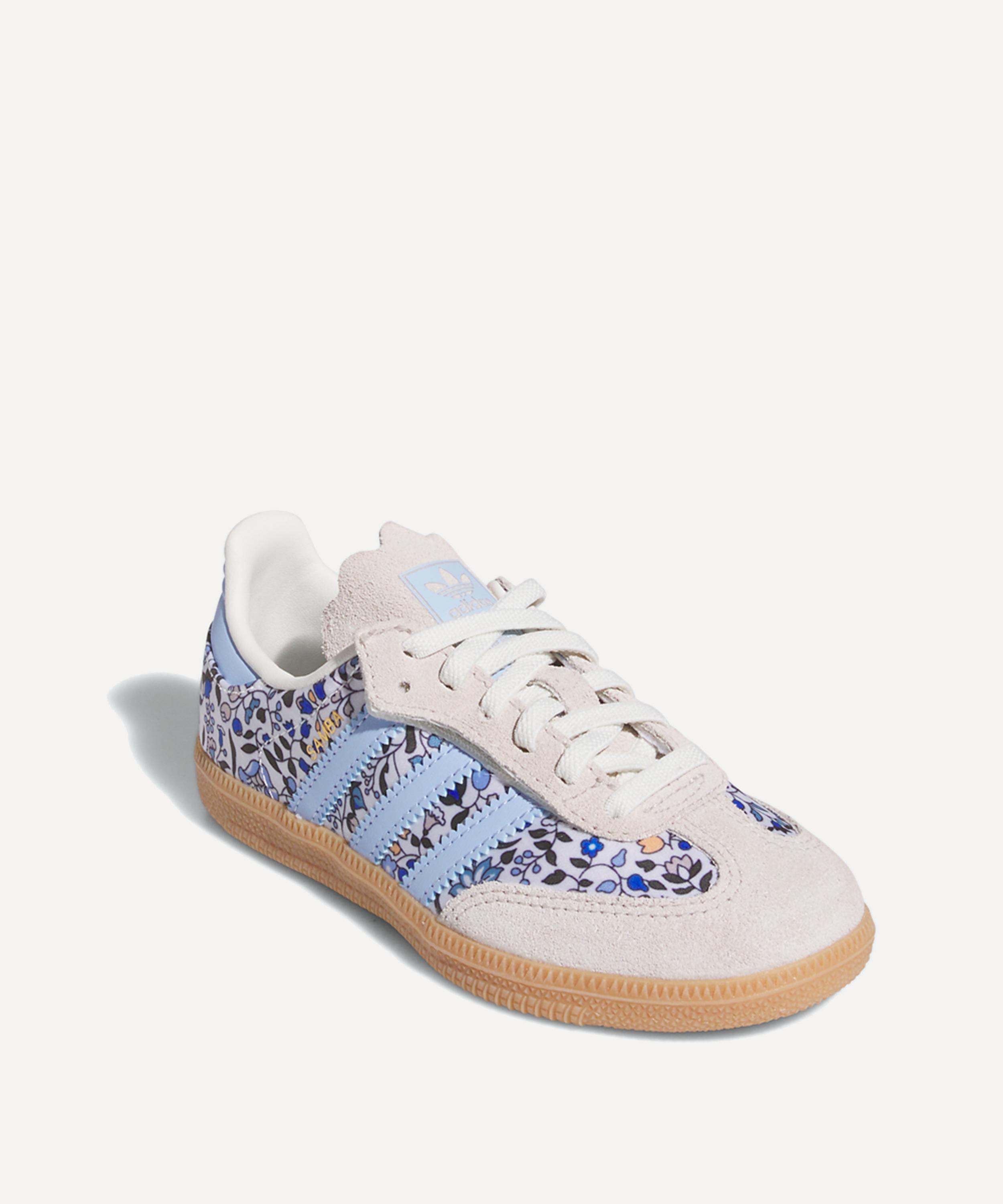x Liberty Samba OG Comfort Closure Elastic Lace Kids Shoes?
