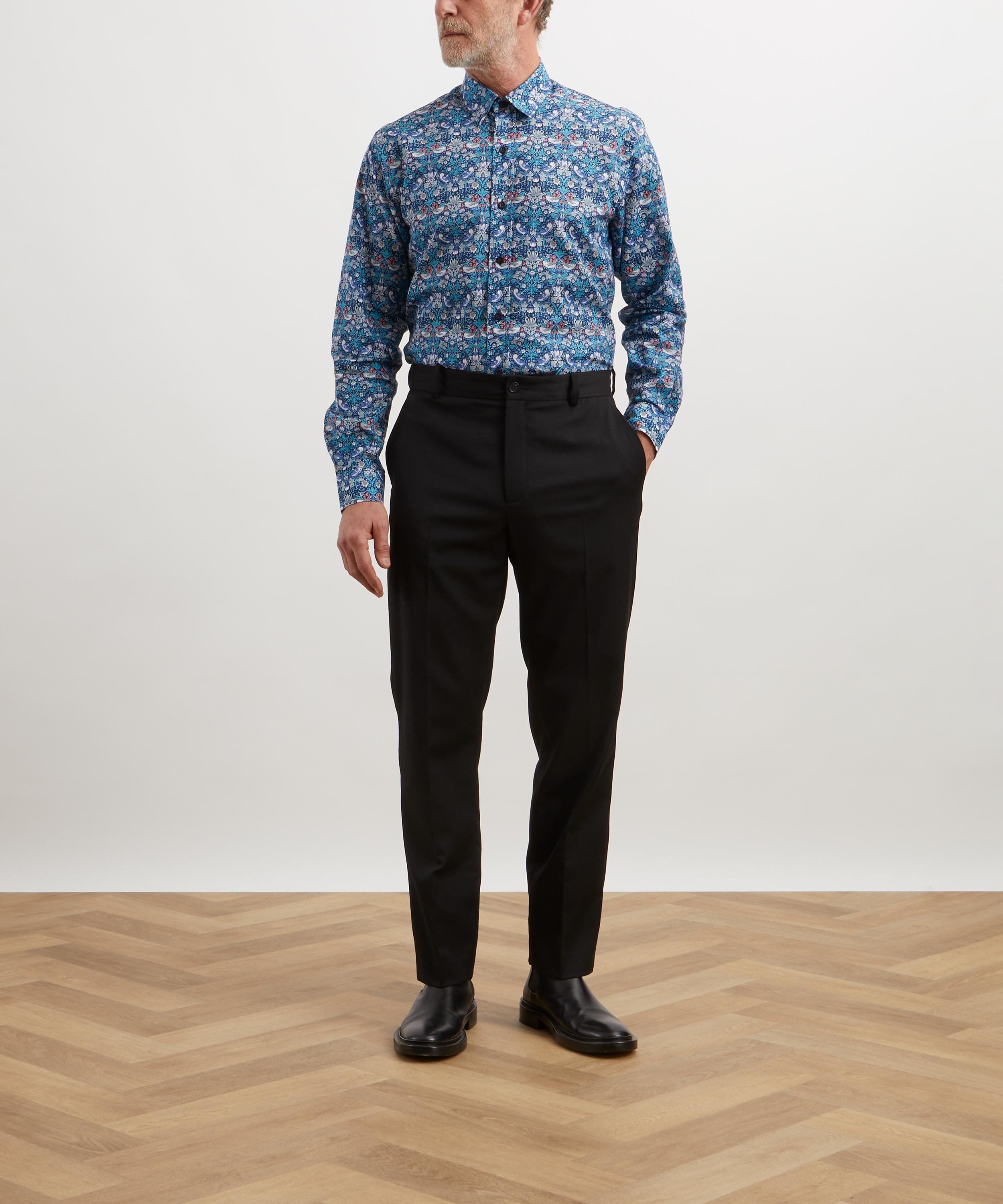 Classic Fit Tana Lawn? Shirt in Strawberry Thief
