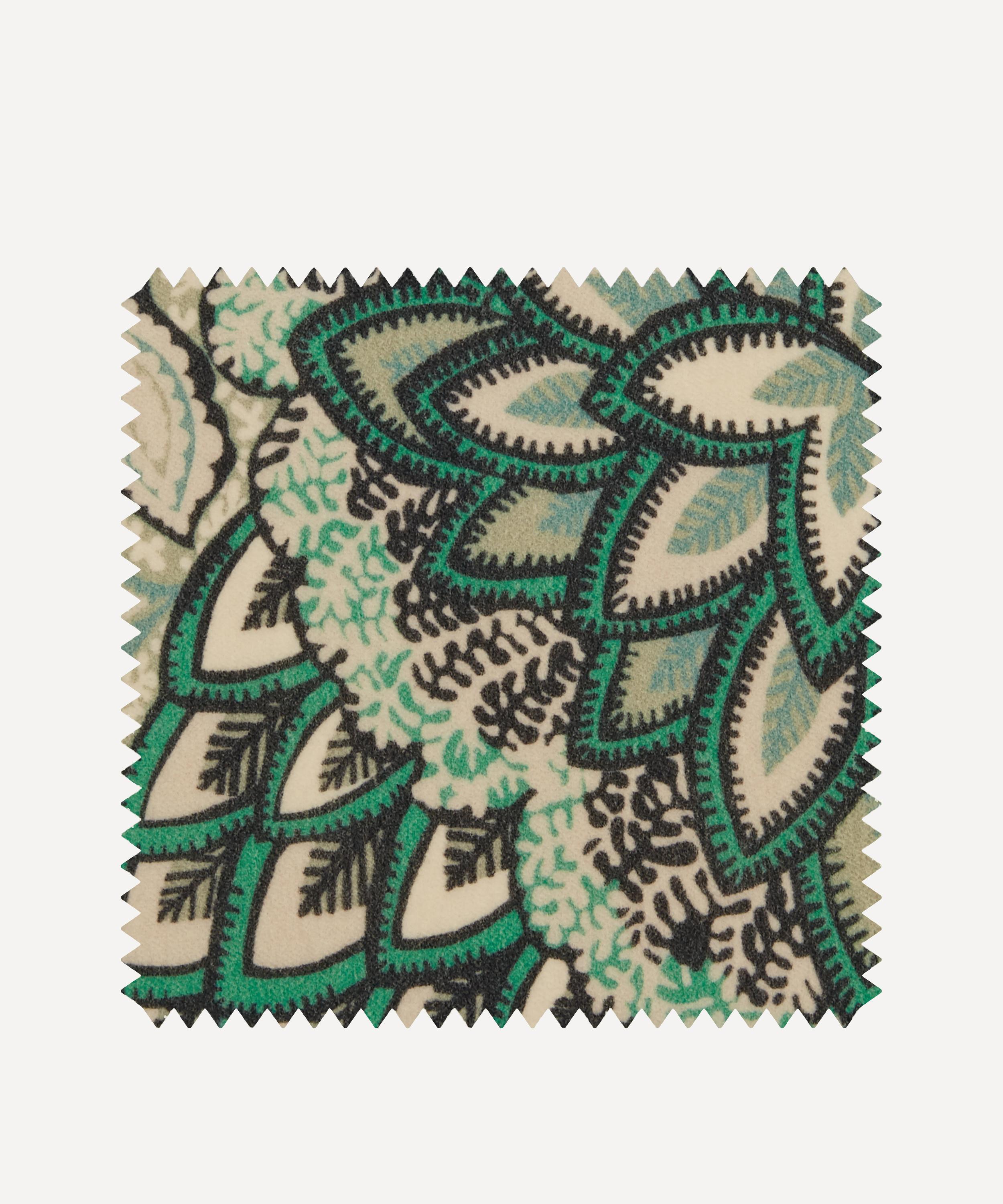 Fabric Swatch - Patricia Cotton Velvet in Jade