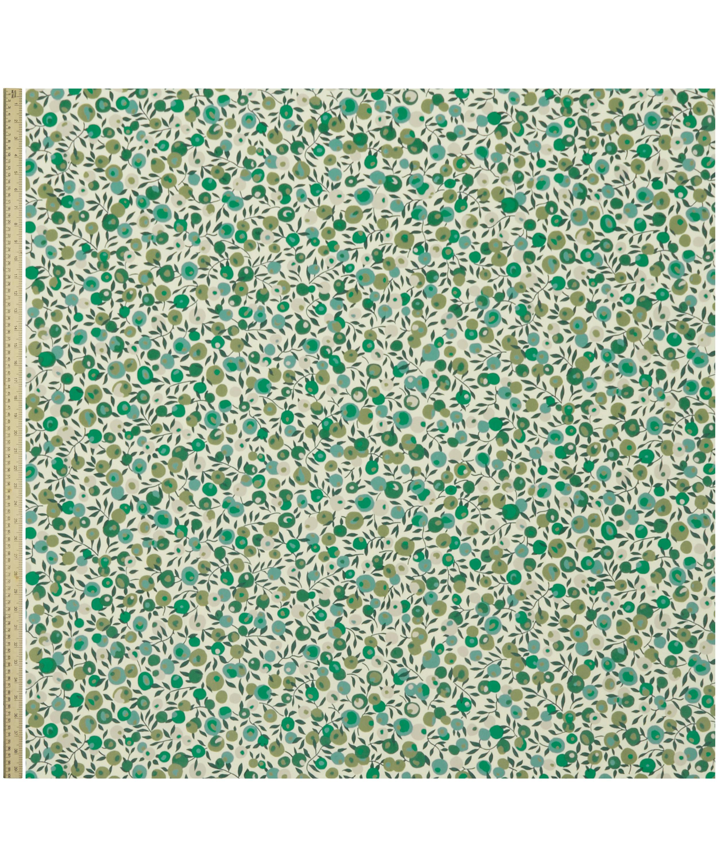 Wiltshire Blossom Wellington Velvet in Jade