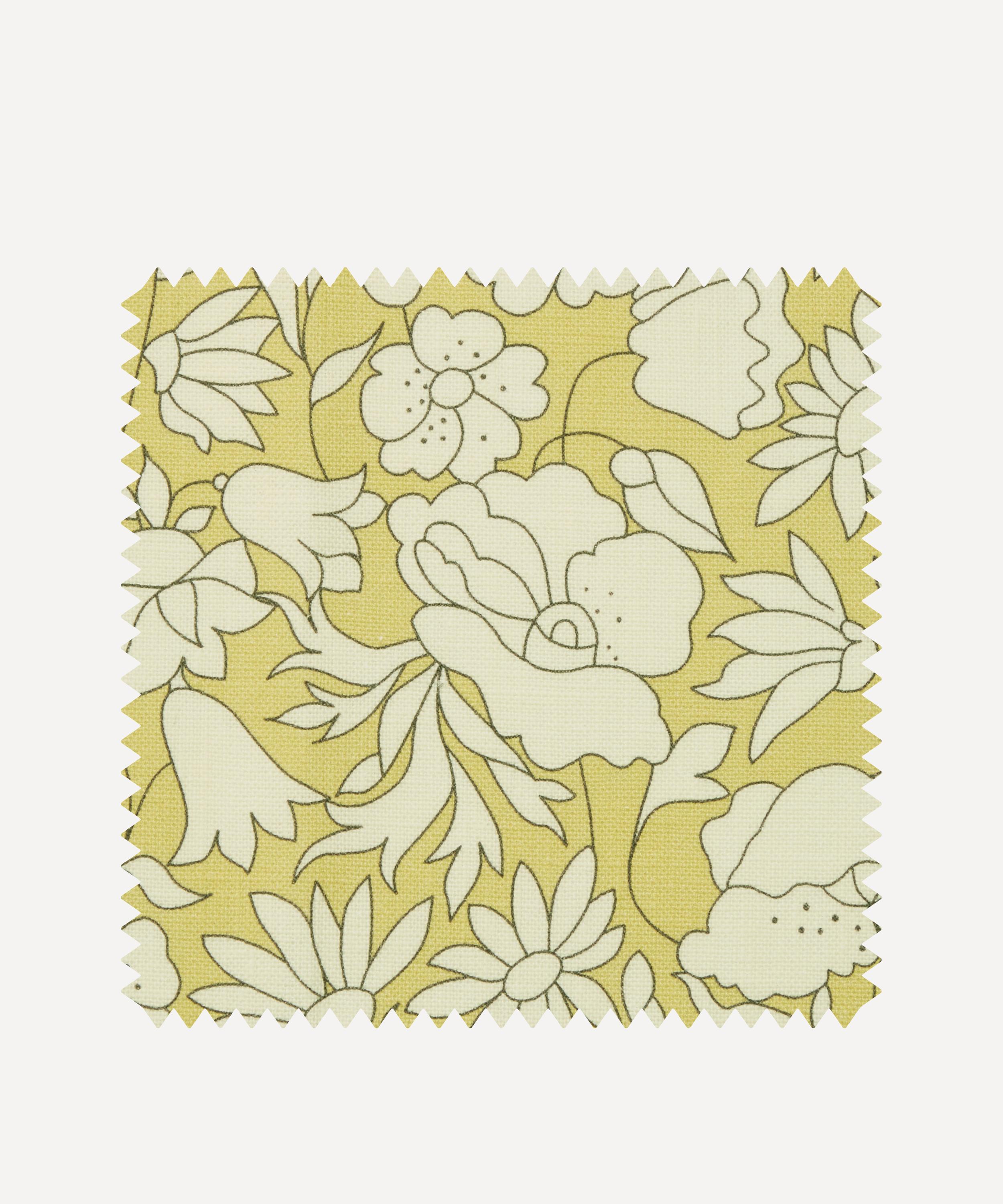 Fabric Swatch - Poppy Meadow Landsdowne Linen in Fennel