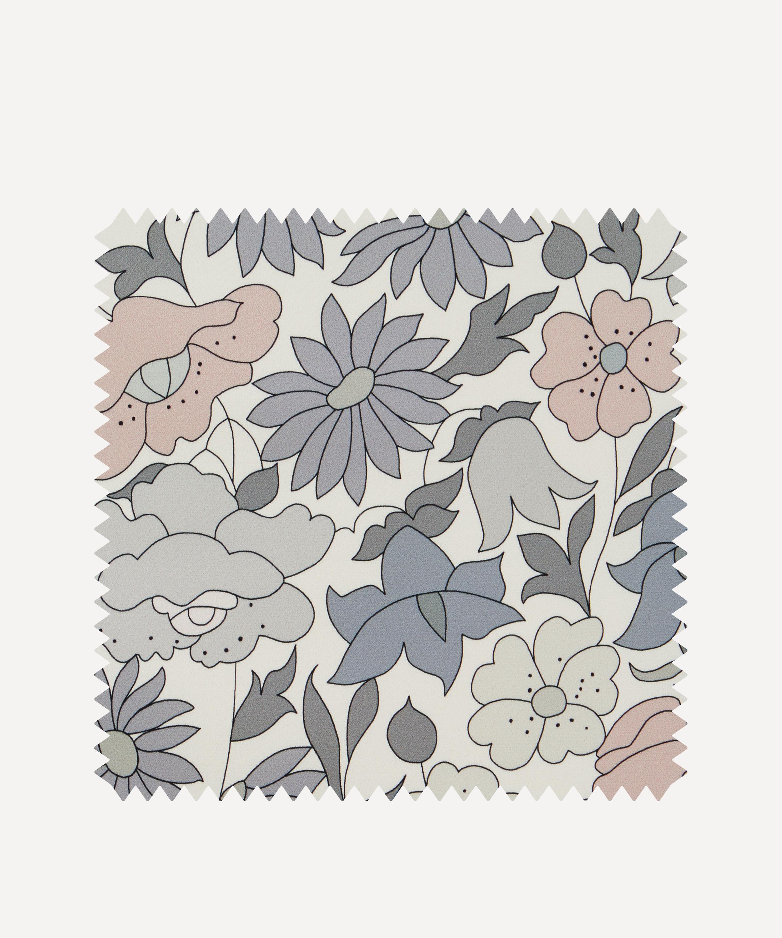 Fabric Swatch - Poppy Meadowfield Cotton Sateen in Pewter
