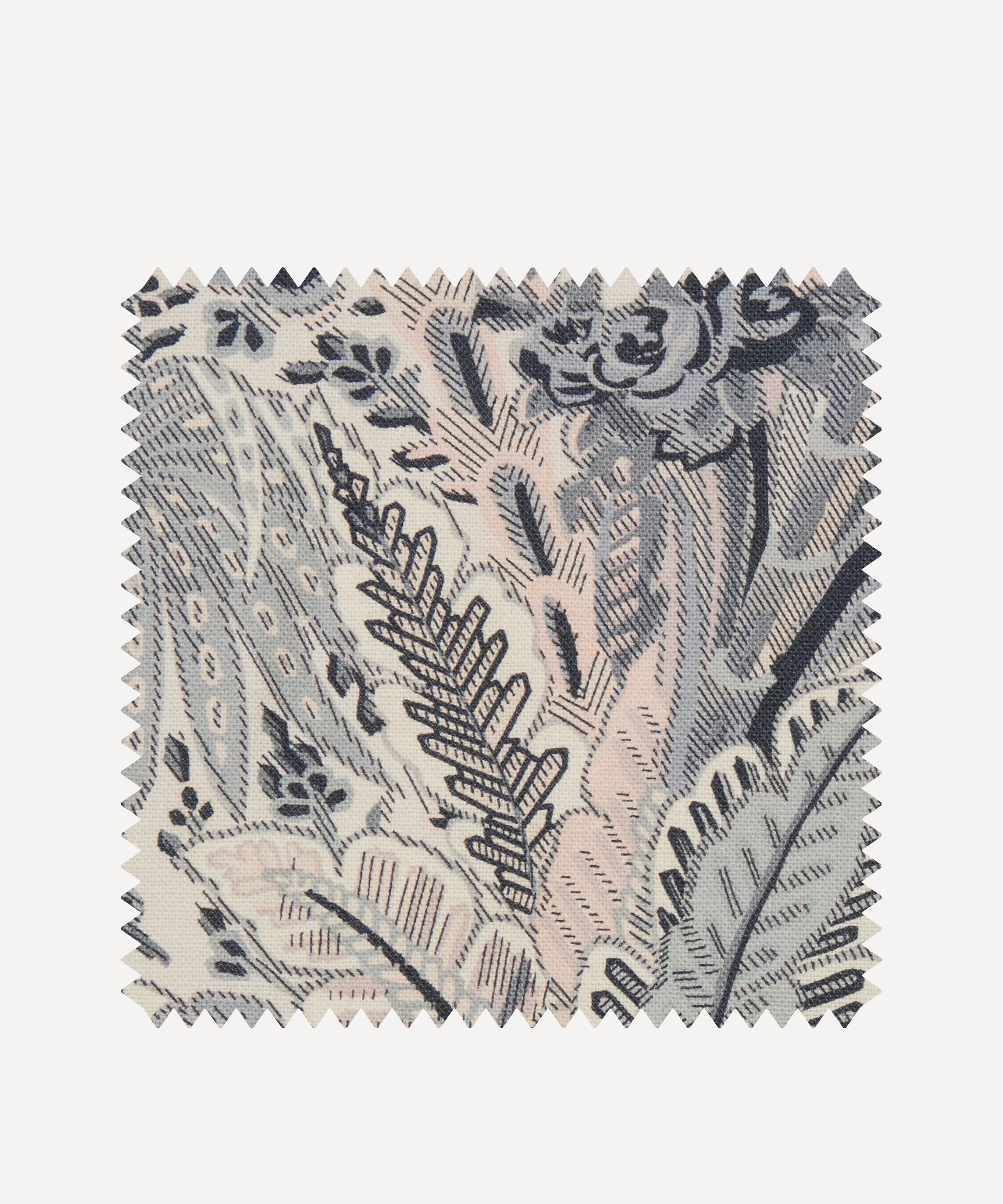 Fabric Swatch - Persian Voyage Landsdowne Linen in Pewter