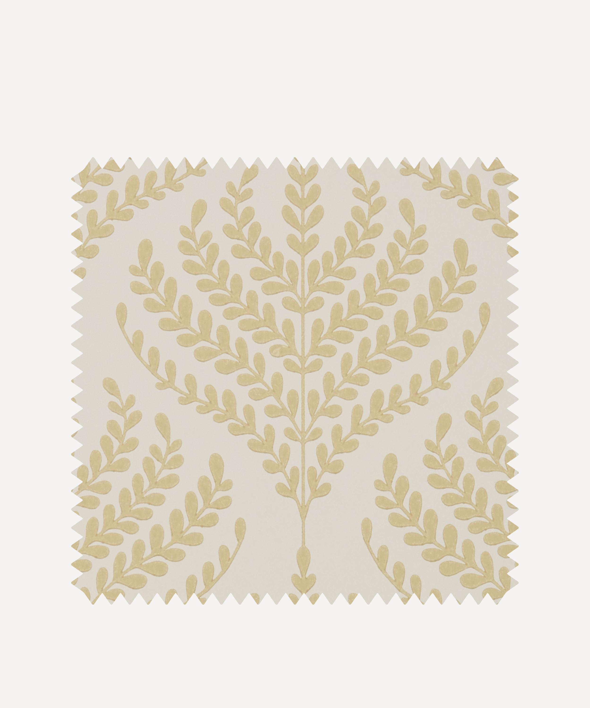 Wallpaper Swatch - Paisley Fern in Fennel