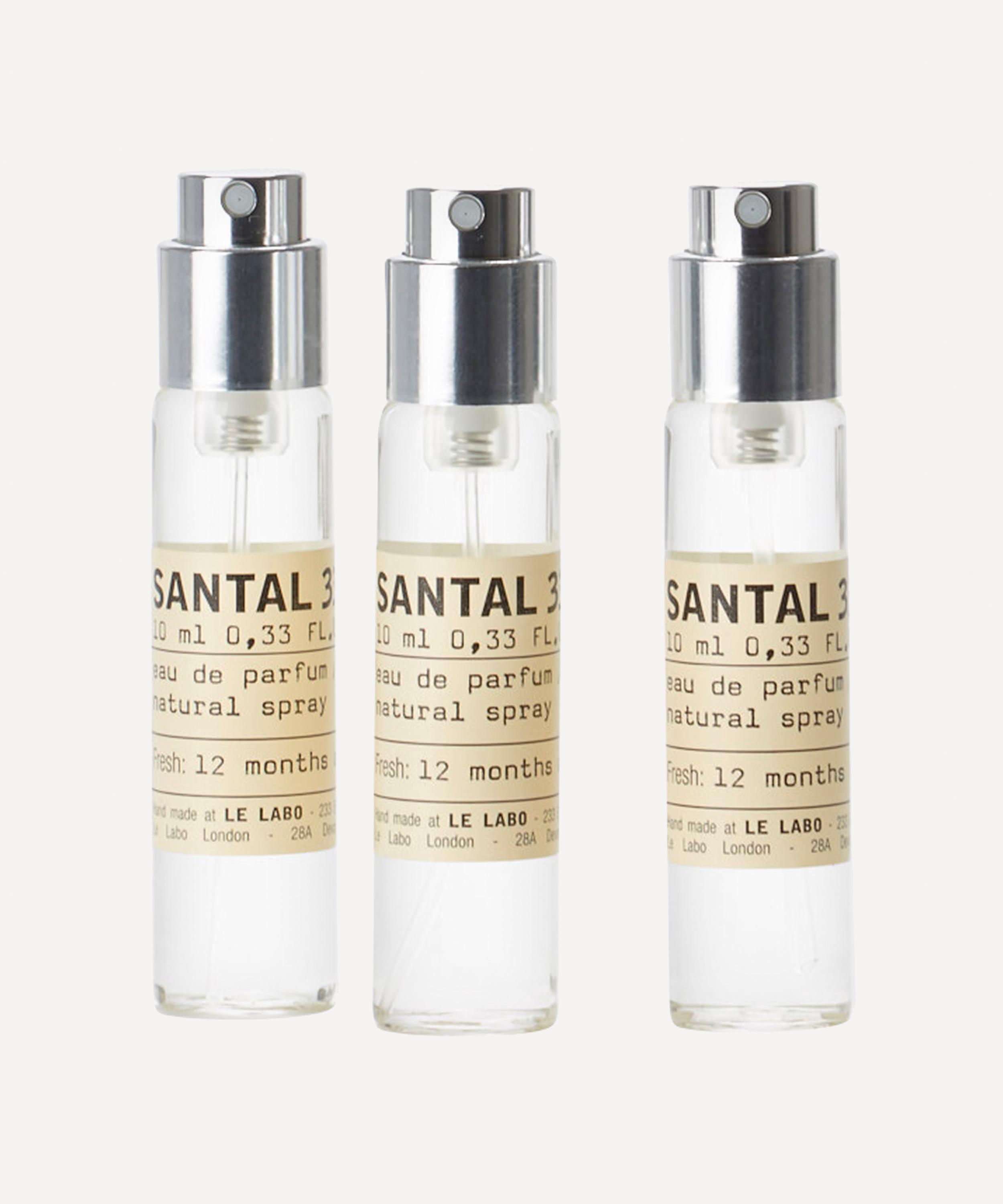 Santal 33 Eau de Parfum Travel Tube Refills 3 x 10ml