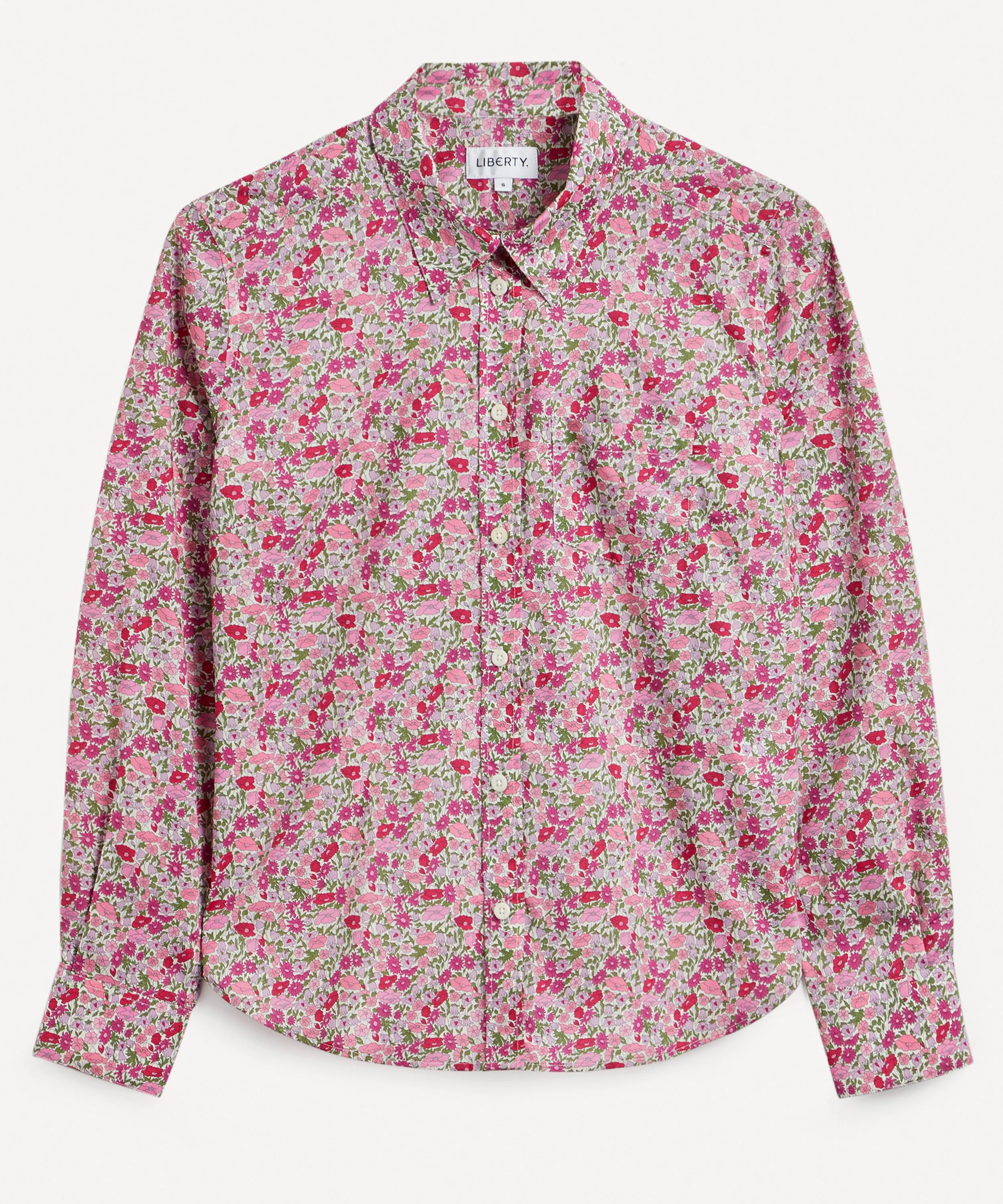 Poppy Forest Fitted Tana Lawn? Cotton Shirt