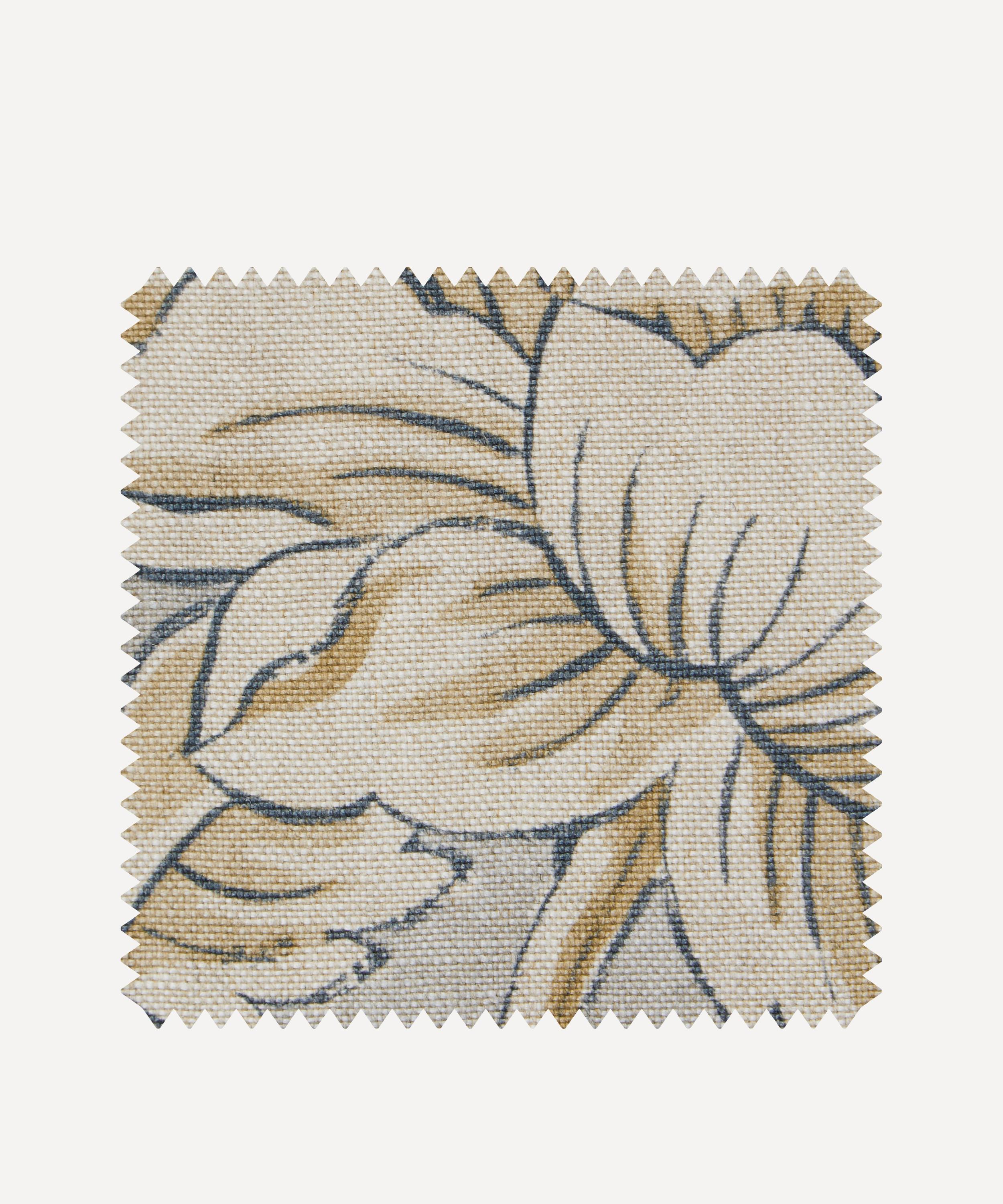 Fabric Swatch - Sambourne Vine Wycombe Linen in Pewter